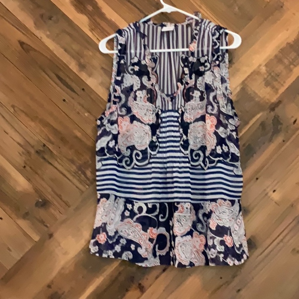 CAbi festive blouse